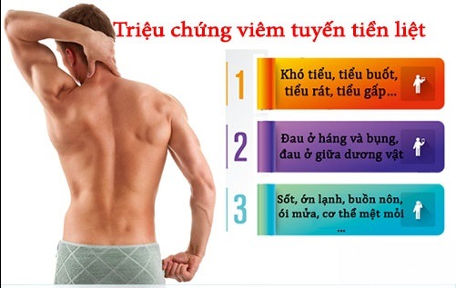 Cảnh giác 5 triệu chứng viêm tuyến tiền liệt