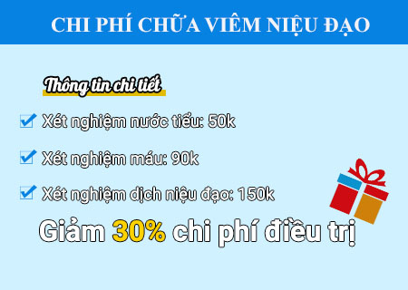 Chi phí chữa bệnh viêm niệu đạo tại phòng khám Kinh Đô