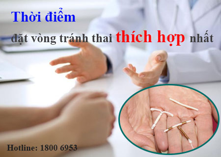 Chọn đúng thời điểm đặt vòng để an t.oàn nh.ất