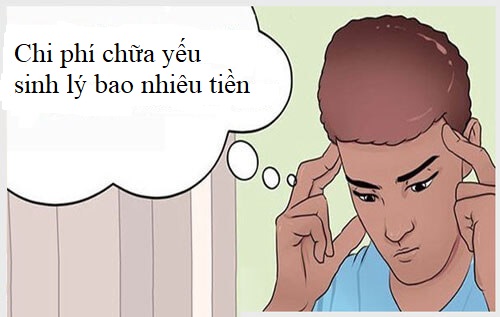 Tiết lộ chữa yếu sinh lí bao nhiêu tiền