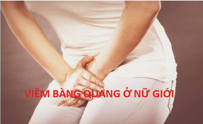 Viêm bàng quang ở nữ giới chớ chủ quan